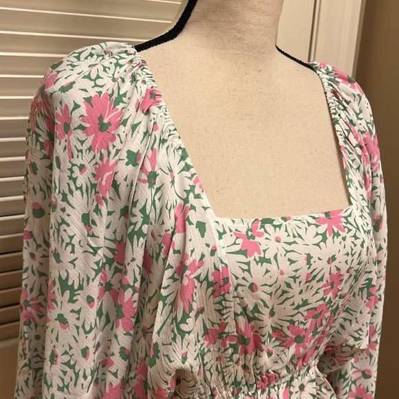 Chaser Long Sleeve Crop Top in Grey, Size Medium, NWT - Picture 7 of 17